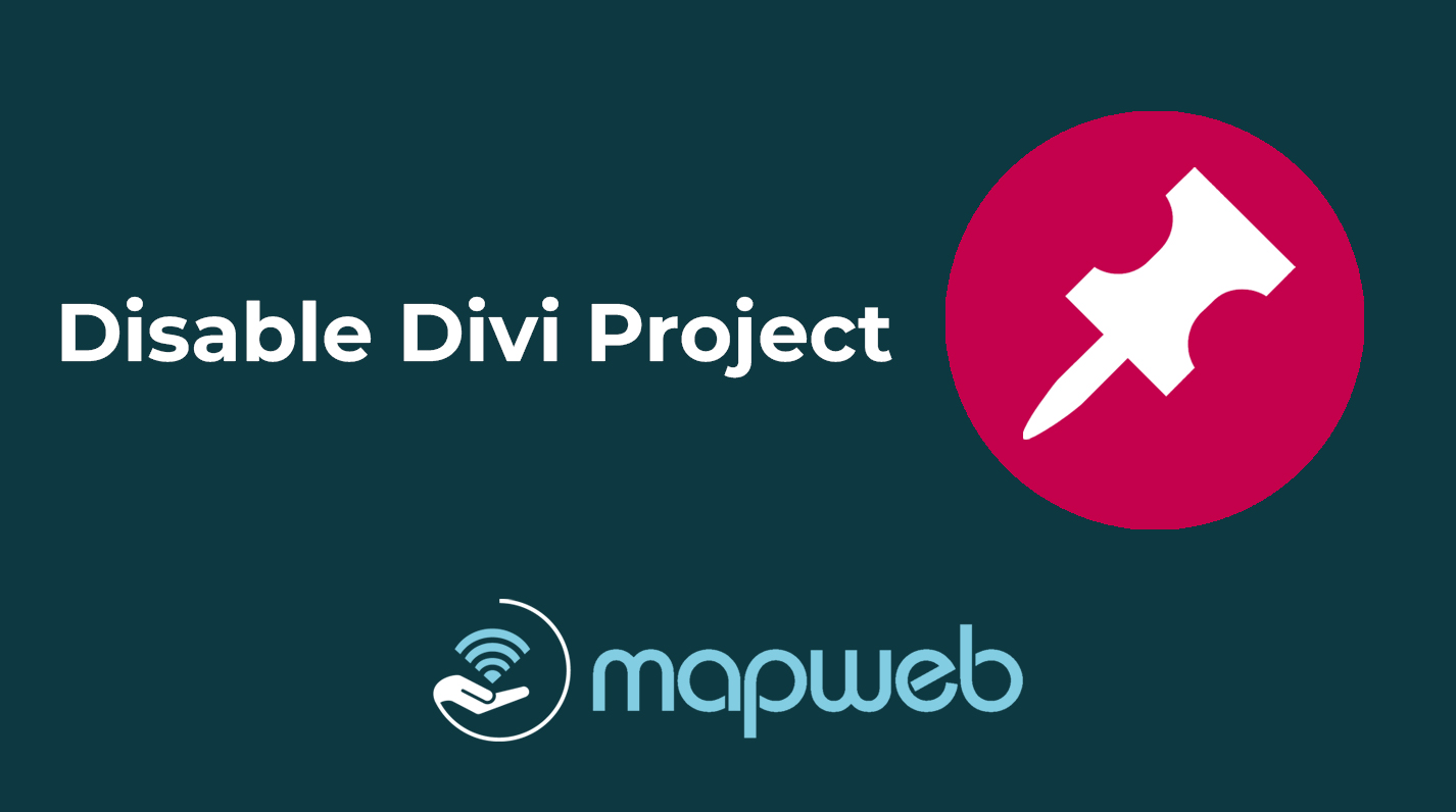 Disable Divi Project